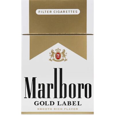Marlboro Gold Label Box Fsc King